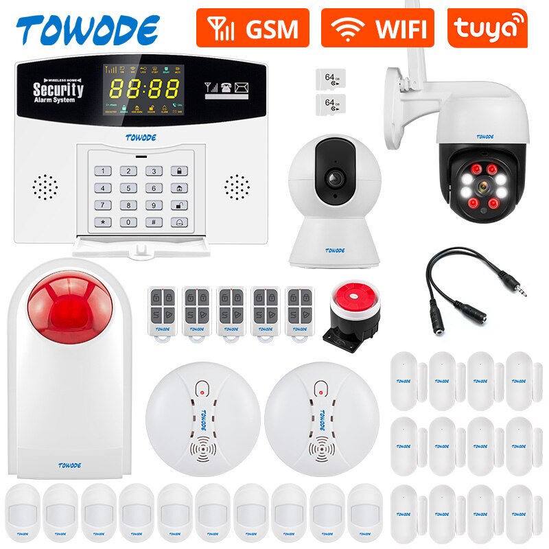 TOWODE-W210 Tuya Ʈ 溸 ý  GSM ..